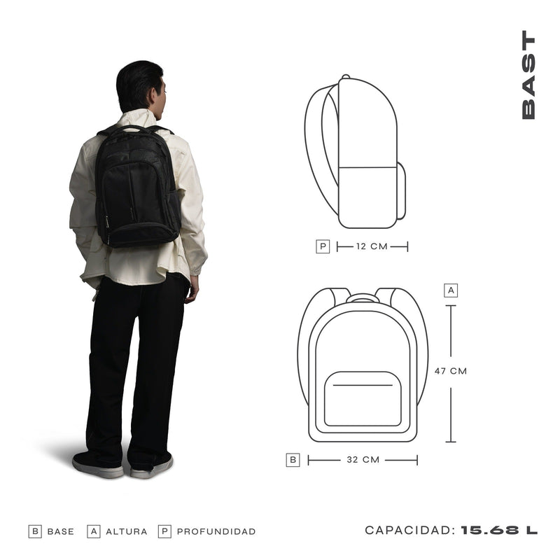 Mochila para laptop | CoolCapital Bast | 15.6" pulgadas Vino