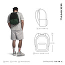 Mochila para laptop | CoolCapital Tanker | 15" pulgadas Naranja