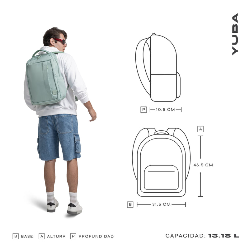 Mochila para laptop | CoolCapital Yuba | 15.6" pulgadas Coral