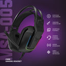 Audífonos Gamer Alámbricos On ear STF Beast MSA-005: Videojuegos, Micrófono ajustable, Efecto aislamiento