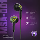 Audífonos Gamer Alámbricos In Ear STF Beast MSA-001: Videojuegos, Micrófono, 7 modos Luz