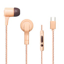 Audífonos alámbricos In-Ear STF VIVA: Tipo C, 10mm Rosa