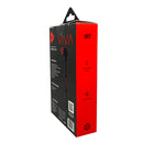 Audífonos alámbricos In-Ear STF VIVA: Tipo C, 10mm Rojo