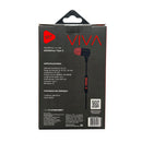 Audífonos alámbricos In-Ear STF VIVA: Tipo C, 10mm Rojo