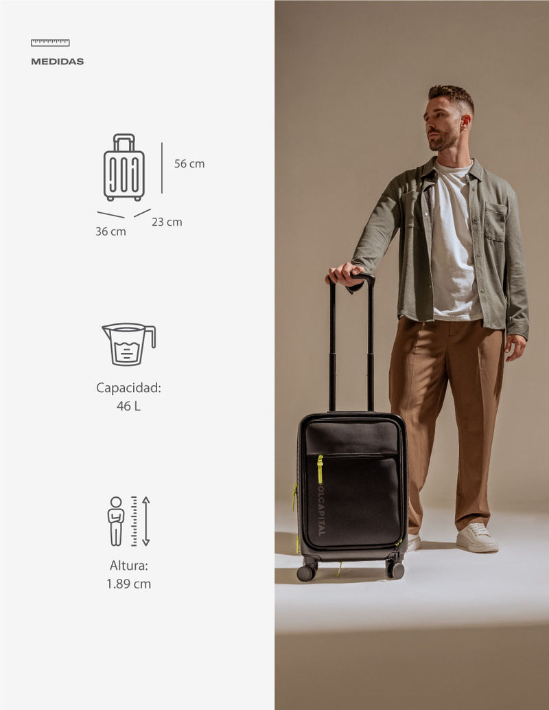 Maleta de viaje | CoolCapital Drip | 20" pulgadas carry on