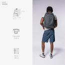 Mochila para laptop | CoolCapital Bast | 15.6" pulgadas Morado