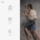 Mochila para laptop CoolCapital Nara: 14" pulgadas Negro