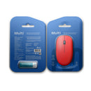 Mouse inalámbrico | Multi SEM FIO MS300 | Clic silencioso, 1200dpi Rojo