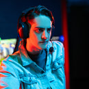 Audífonos Gamer Inalámbricos On ear STF Beast MSI-100: Micrófono removible, 15 hrs uso, Low Latency