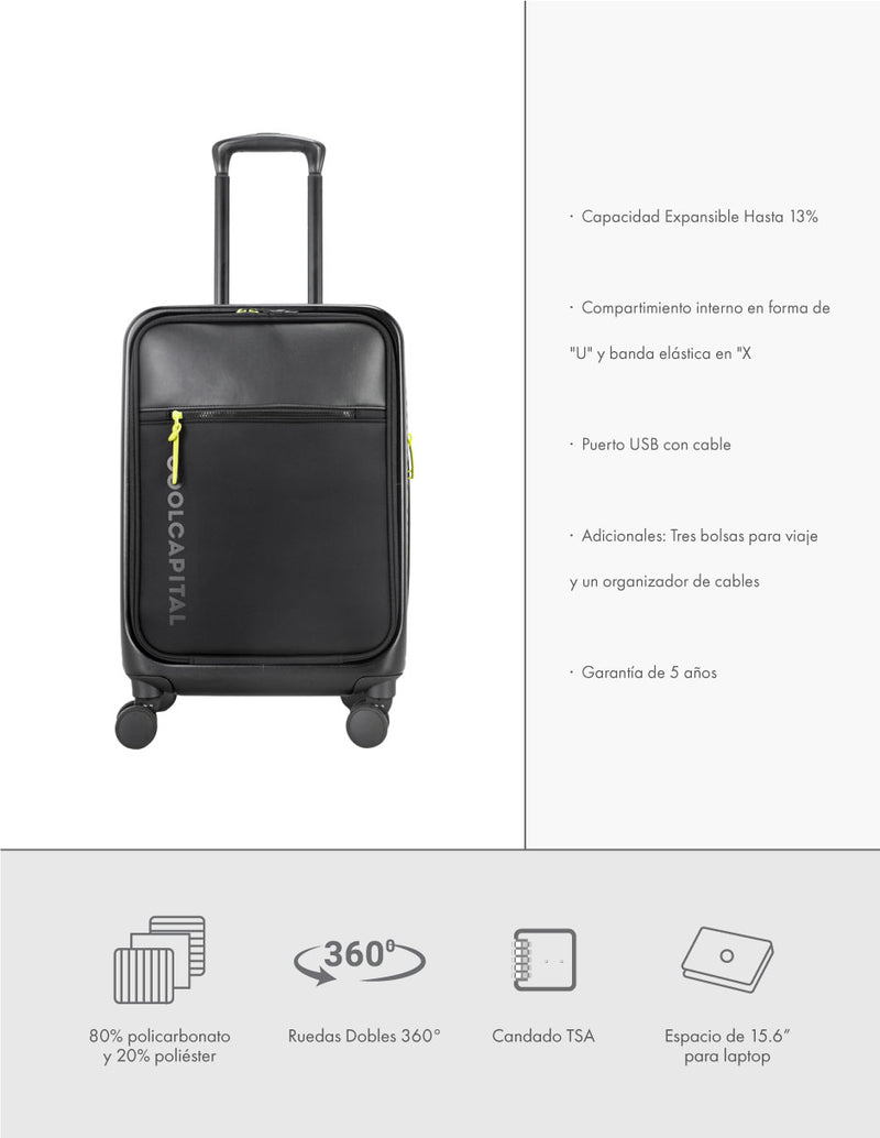 Maleta de viaje | CoolCapital Drip | 20" pulgadas carry on