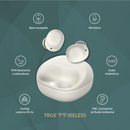 Audífonos Inalámbricos TWS Billboard Native: ENC, 6hrs uso, protección IPX4, Blanco