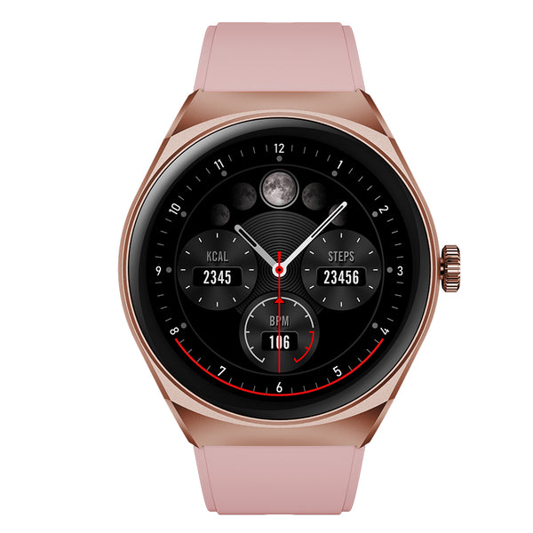 Smartwatch reloj inteligente | STF Kronos Trek | Resistencia al agua IP67 Rosa