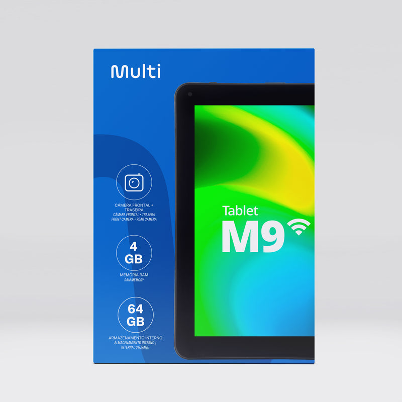 Tablet 9" pulgadas | Multiláser M9 | 64gb Quad Core 4gb RAM