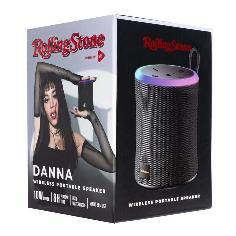 Bocina Inalámbrica portátil | RollingStone by STF 10W | 2 pulgadas 8hrs uso Función TWS Protección IPX6