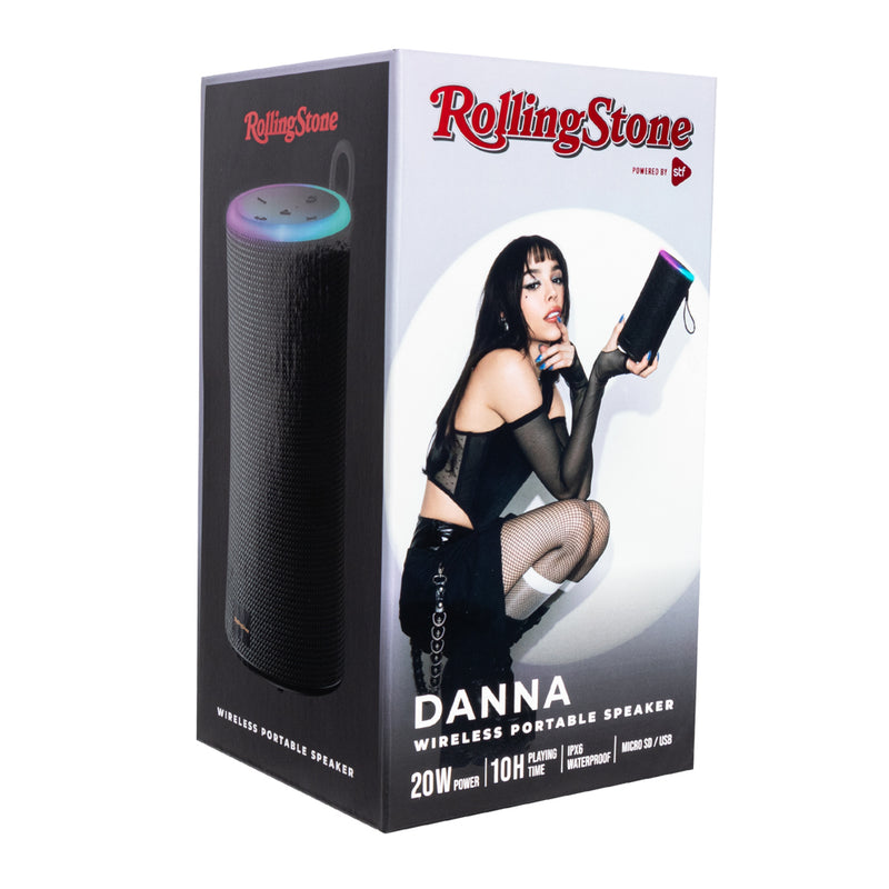 Bocina Inalámbrica portátil | RollingStone by STF 20W | 2 pulgadas 10hrs uso Función TWS Protección IPX6