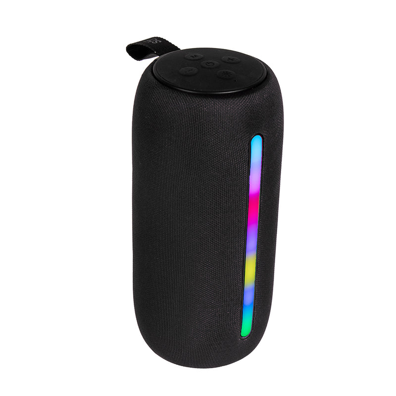Bocina Inalámbrica portátil | STF Runden Tower | 2.5" pulgadas 3hrs uso 10W función TWS Negro
