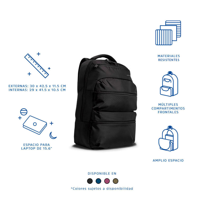 Mochila para laptop | CoolCapital Sarec | 15"pulgadas Morada