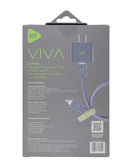 3 Pack Carga Ultra Rápida STF VIVA: Cargador 20W + Cable 60 W Tipo C-Tipo C + Kit protector Gris