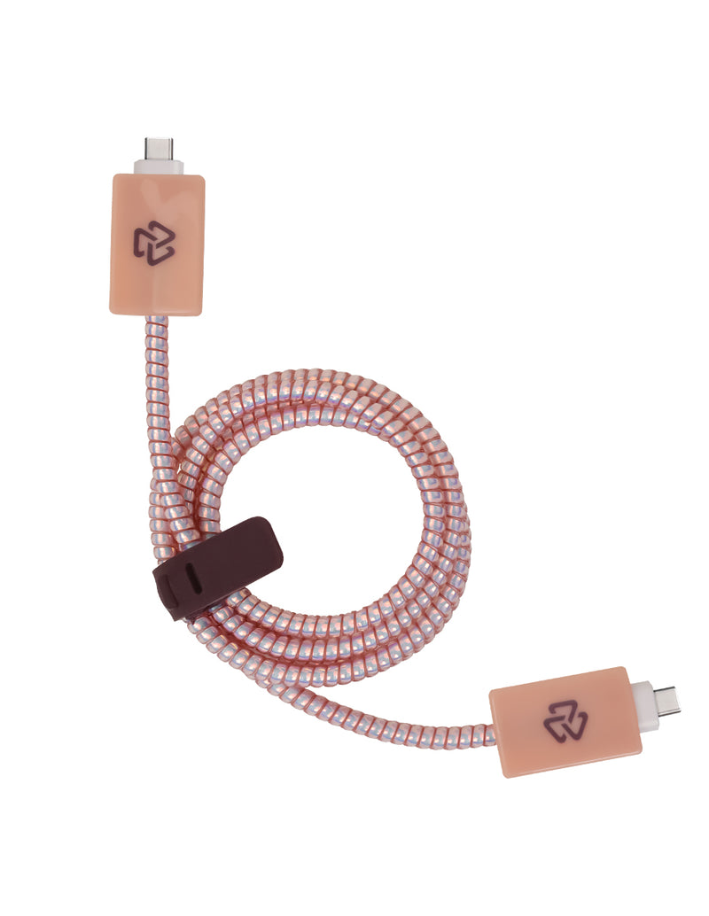 3 Pack Carga Ultra Rápida STF VIVA: Cargador 20W + Cable 60 W Tipo C-Tipo C + Kit protector Nude