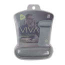 Mousepad Reposamuñecas | STF VIVA | Antiderrapante gris