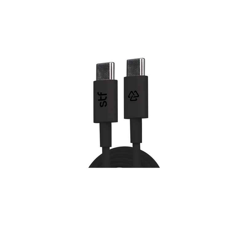2 Pack STF: Cargador de pared 20W + Cable USB-C a USB-C 60W, Carga ultra rápida