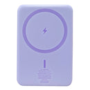Batería Power Bank Portátil STF 10 000 mAh 20W Carga Magnética Lila