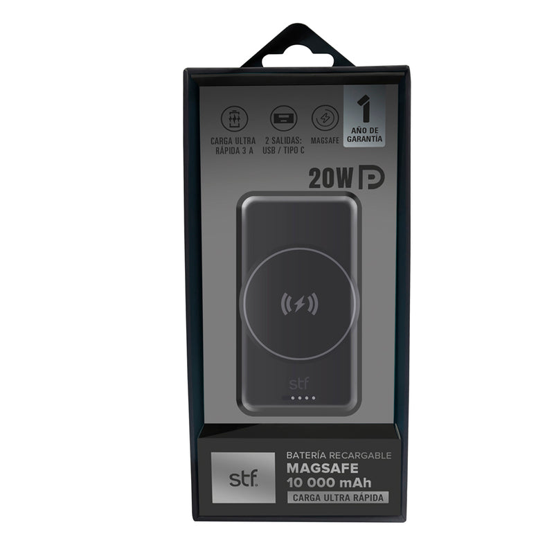 Bateria powerbank recargable 20W | STF MagSafe | 10,000 mAh para celular