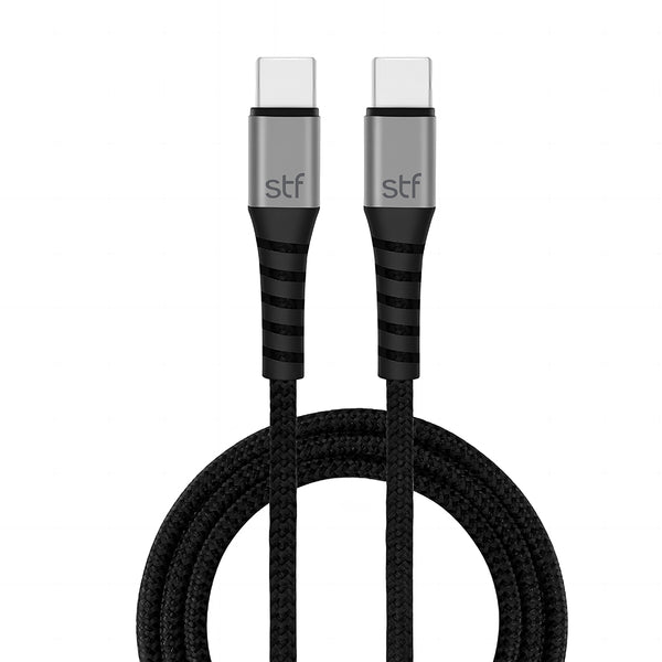 Cable para celular | STF Tipo C - Tipo C | Carga rápida 1.2 m