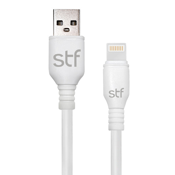 Cable para celular | STF Tipo USB - Lighting 2A | Carga rápida 1.8 m