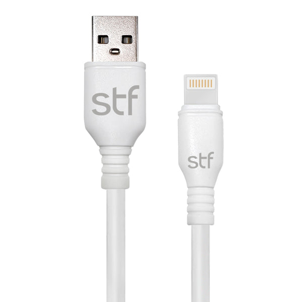 Cable para celular | STF Tipo USB - Lighting  3A | Carga ultra rápida 1.8 m