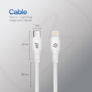 Cable Tipo C a Lightning 1.8m Carga Ultra Rápida 3A Transferencia Datos