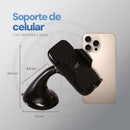 Soporte Celular Auto Ventosa 360° Universal Extra Fuerte