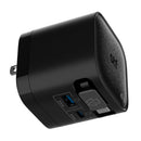 Cargador rápido STF Retráctil: 45W, Tecnología GaN, Cable Tipo C