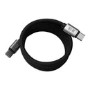 Cable Magnético STF Tipo C a Tipo C: Carga Rápida, 65W,  Transferencia de datos, Negro