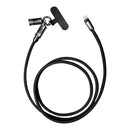 Cable Sujetador STF Tipo C: 60W, Carga Rápida, Función Soporte, 120 cm