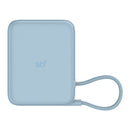 Batería Power Bank Portátil STF 10 000 mAh 20W PD Cable tipo C integrado Azul