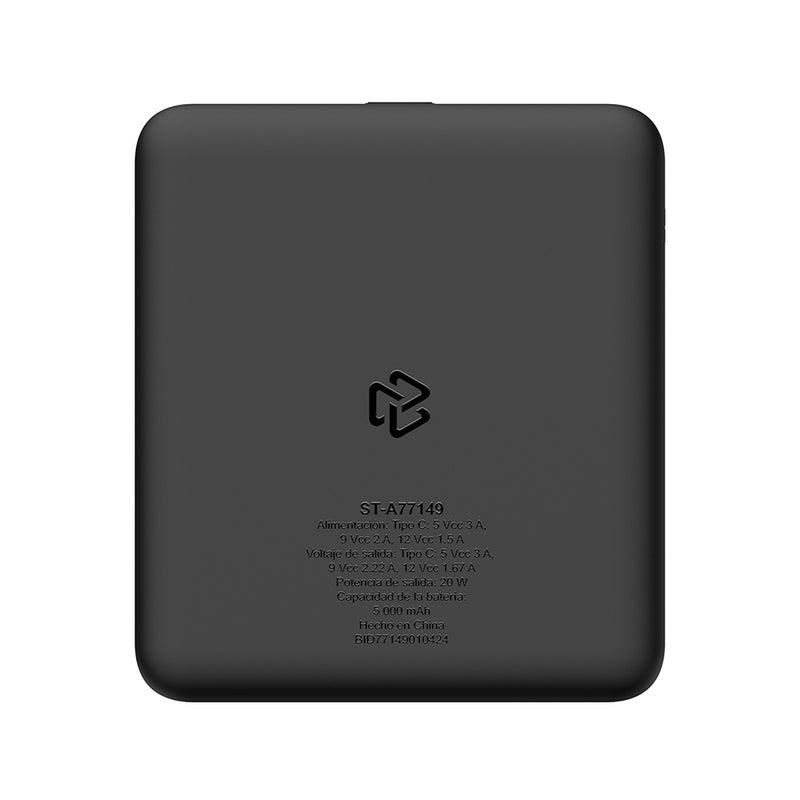 Bateria powerbank recargable 20W | STF | 5,000 mAh para celular