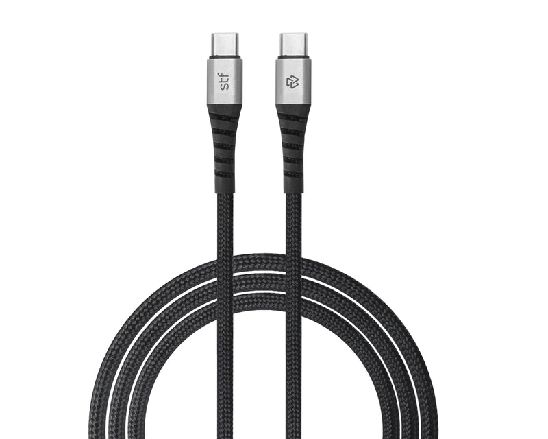 Cable para celular | STF Tipo C - Tipo C | 1.8 m Carga ultra rápida 30W