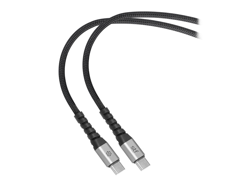 Cable para celular | STF Tipo C - Tipo C | 1.8 m Carga ultra rápida 30W