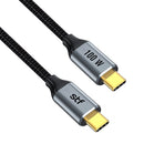 Cable USB C a C 100W 4K UHD 1.8m: Carga Ultra Rápida y Video