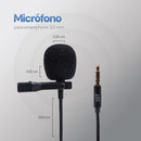 Micrófono |STF 3.5mm |con clip  para celular