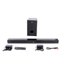 Barra de sonido bocina STF Blade Max: 2.1 subwoofer, inalámbrico, audio óptico, 60W