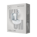 Audífonos Inalámbricos Tws Kun STF 12hrs Uso Blanco