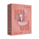 Audífonos inalámbricos TWS STF Kun: 12 hrs uso, Rosa