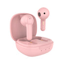 Audífonos inalámbricos TWS STF Kun: 12 hrs uso, Rosa