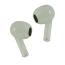 Audífonos inalámbricos TWS Aurum STF: 4hrs uso, micrófono llamadas, Verde