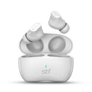 Audífonos Inalámbricos TWS STF Lite: 3hrs continuas, Micrófono, Gris