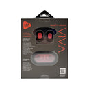 Audífonos TWS STF VIVA: Sonido Premium, Batería 12H, Micrófono, Rojo