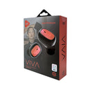 Audífonos TWS STF VIVA: Sonido Premium, Batería 12H, Micrófono, Rojo