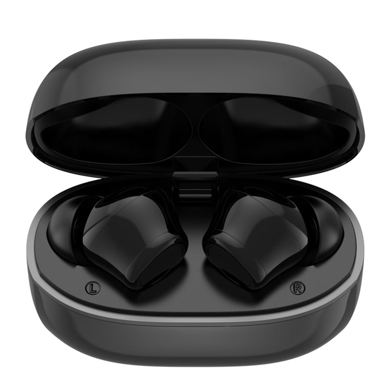 Audífonos inalámbricos TWS | STF One Pro ANC | 7hrs uso protección IPX4 Audio espacial Negro
